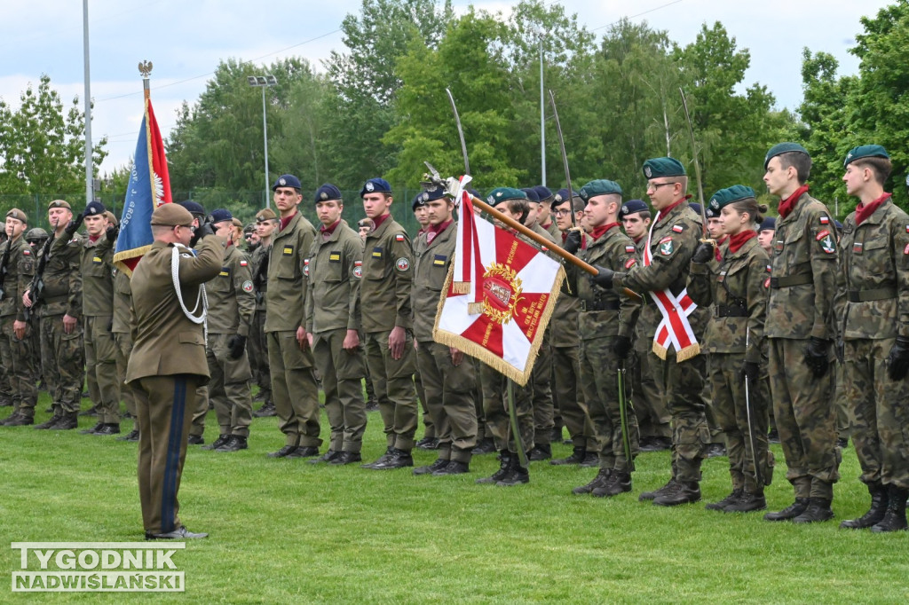 Przysięga terytorialsów w Gorzycach