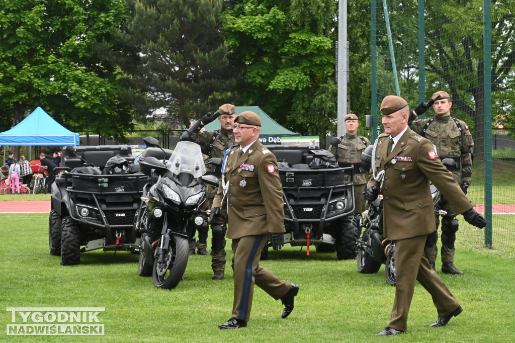 Przysięga terytorialsów w Gorzycach