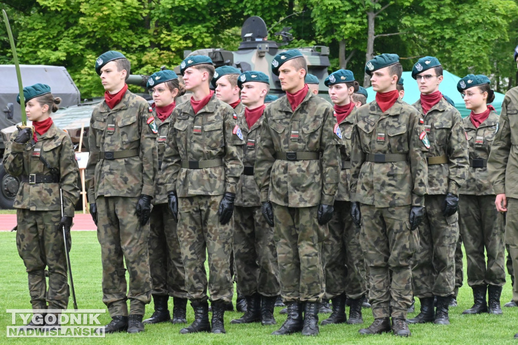 Przysięga terytorialsów w Gorzycach