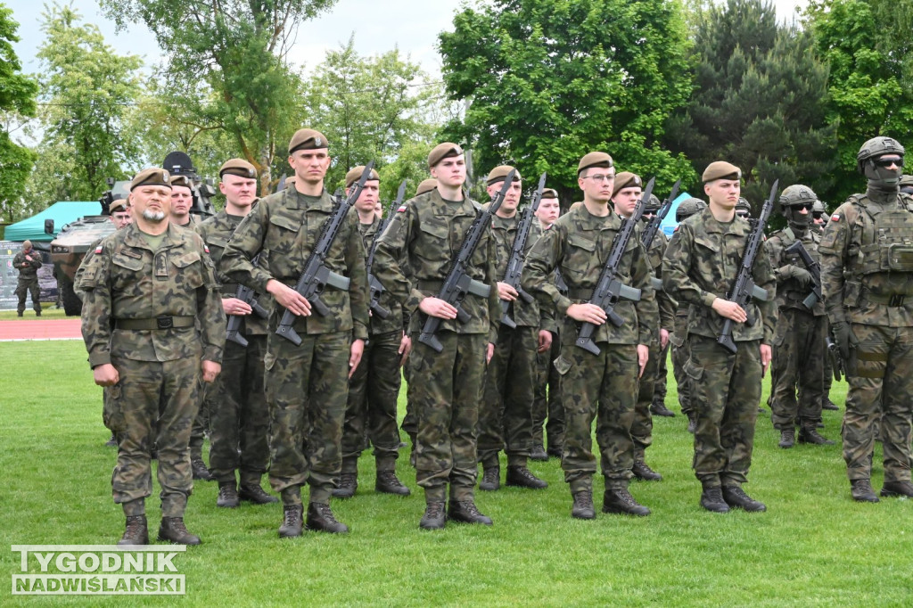 Przysięga terytorialsów w Gorzycach