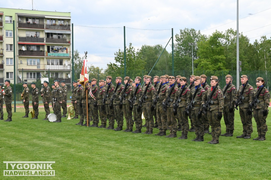 Przysięga terytorialsów w Gorzycach