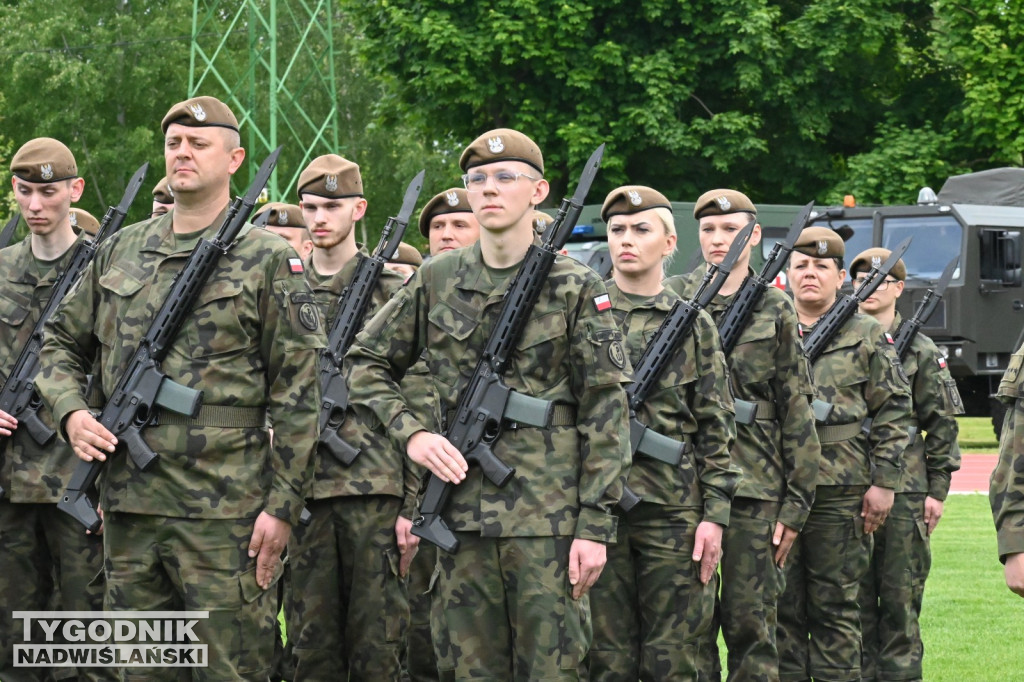 Przysięga terytorialsów w Gorzycach