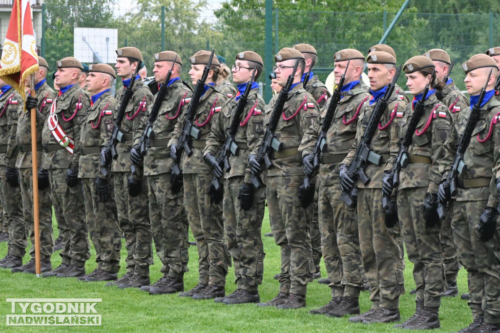 Przysięga terytorialsów w Gorzycach