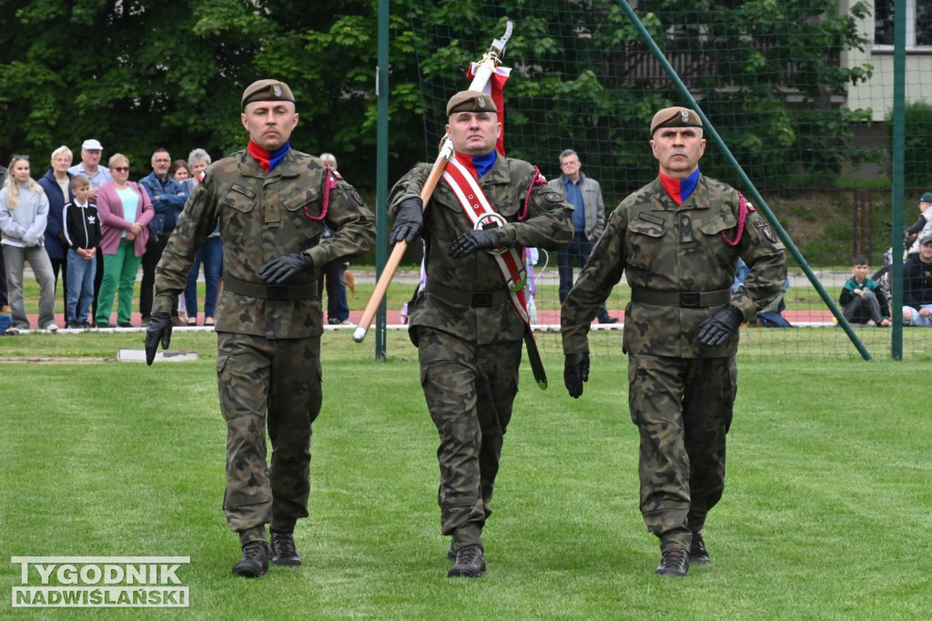 Przysięga terytorialsów w Gorzycach