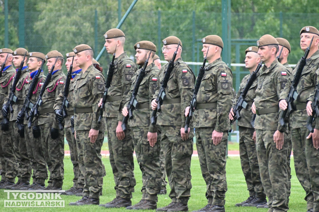 Przysięga terytorialsów w Gorzycach