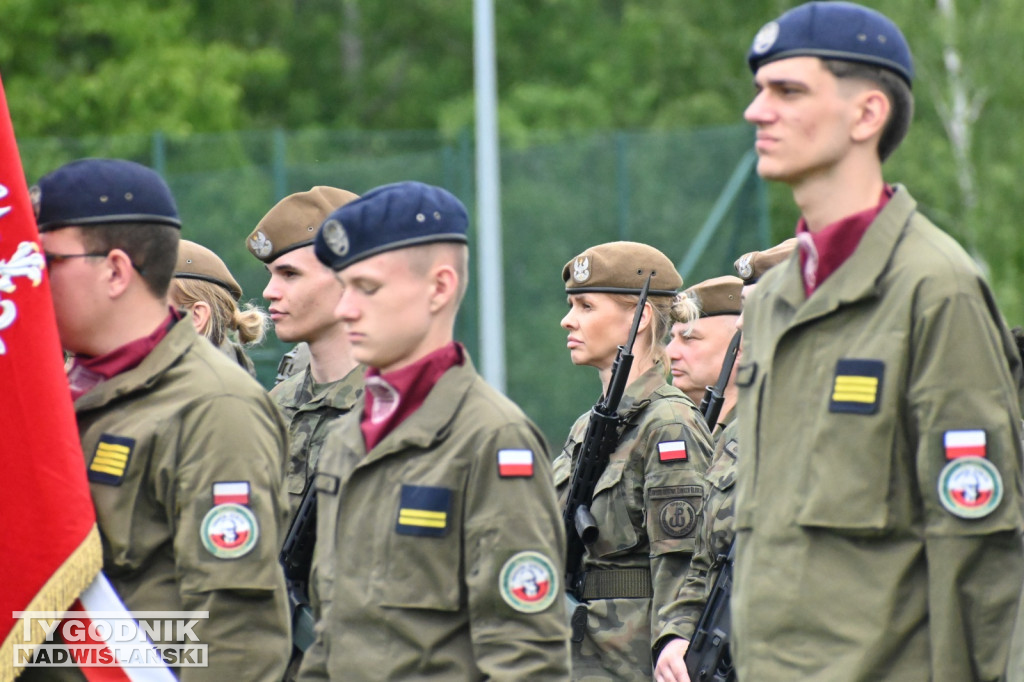 Przysięga terytorialsów w Gorzycach