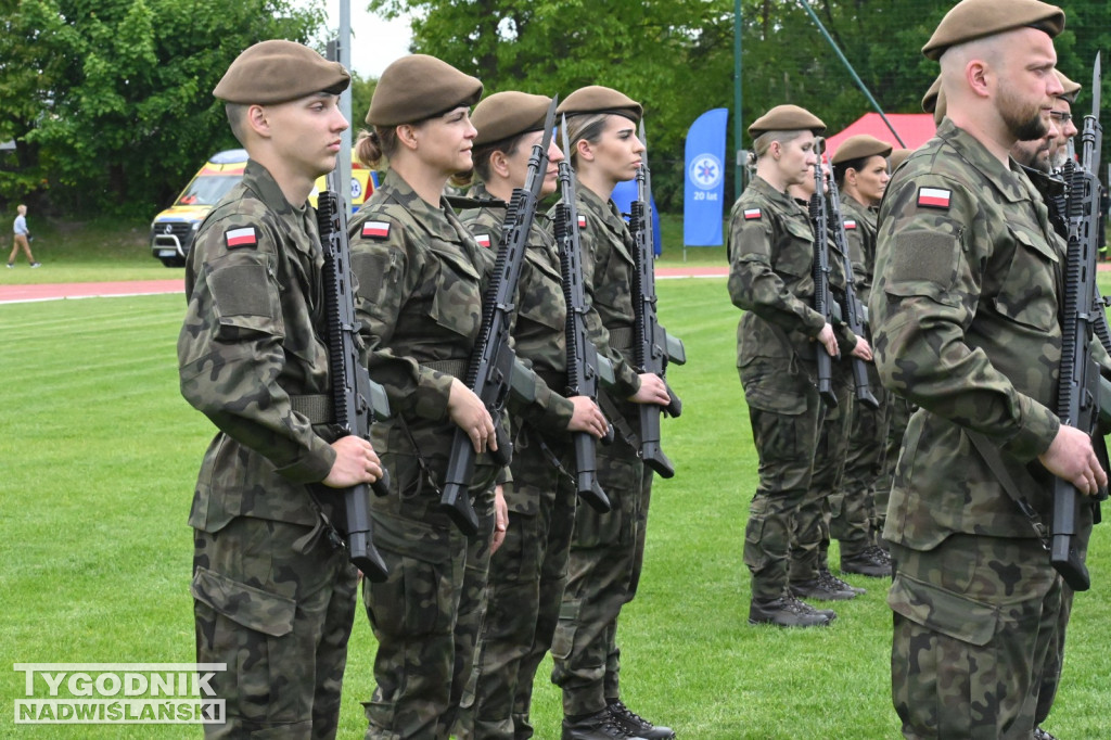 Przysięga terytorialsów w Gorzycach