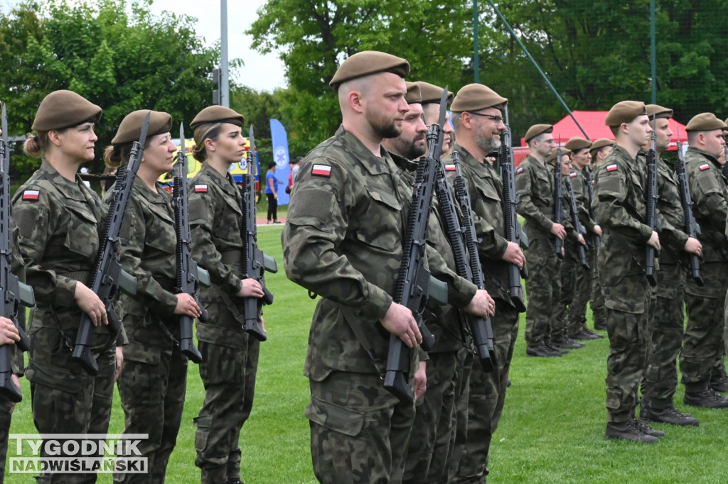 Przysięga terytorialsów w Gorzycach