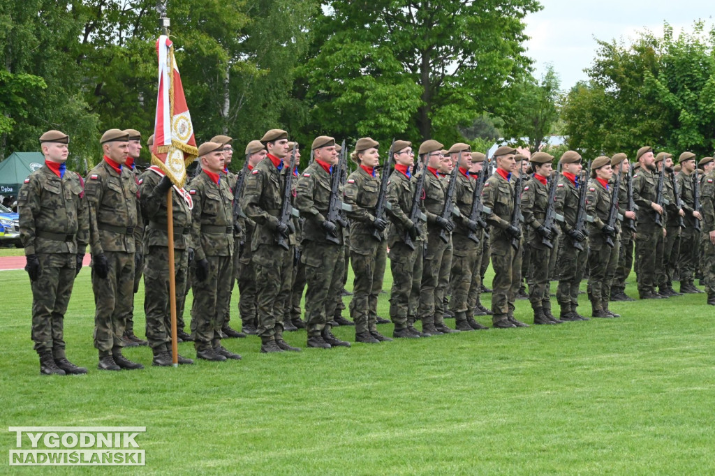 Przysięga terytorialsów w Gorzycach