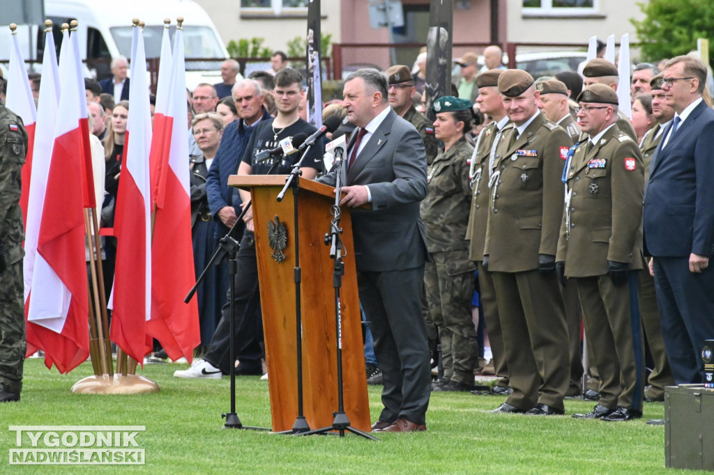 Przysięga terytorialsów w Gorzycach