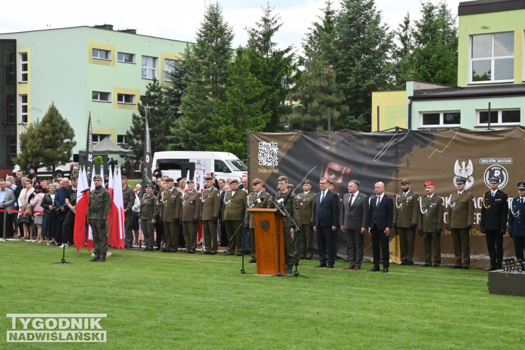 Przysięga terytorialsów w Gorzycach