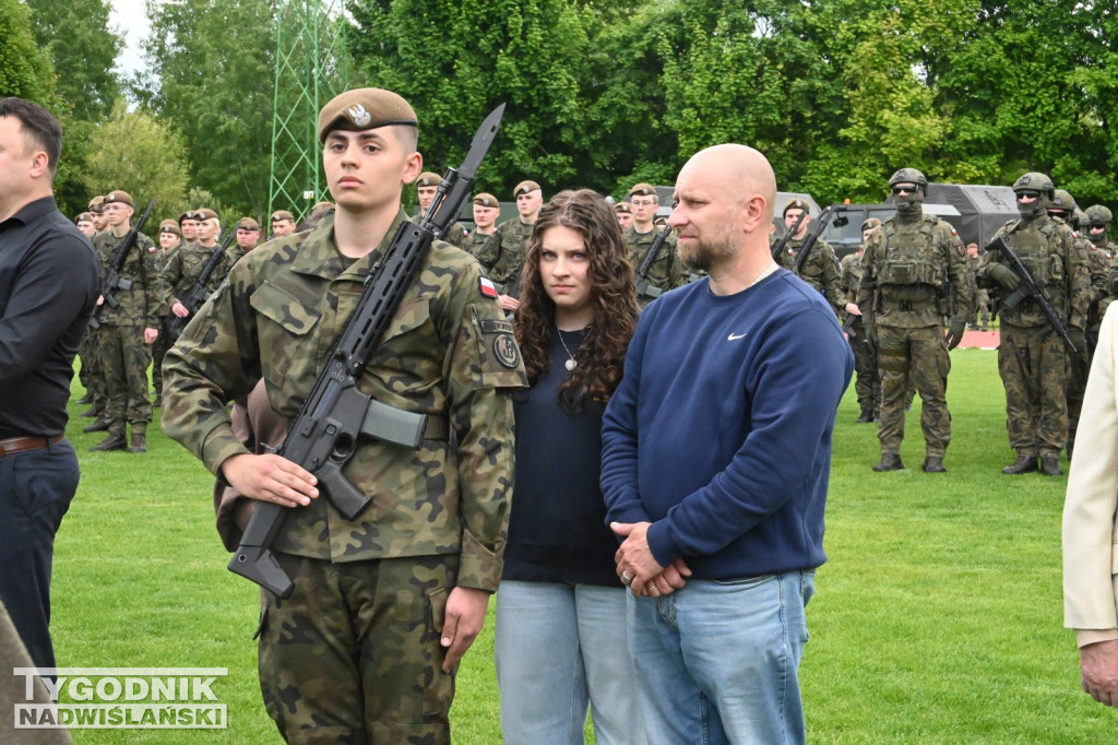 Przysięga terytorialsów w Gorzycach