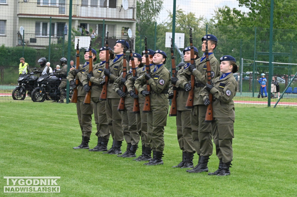 Przysięga terytorialsów w Gorzycach
