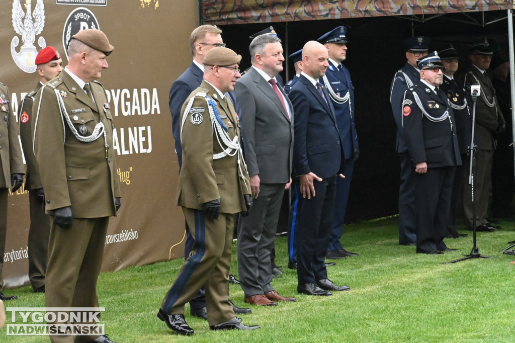 Przysięga terytorialsów w Gorzycach