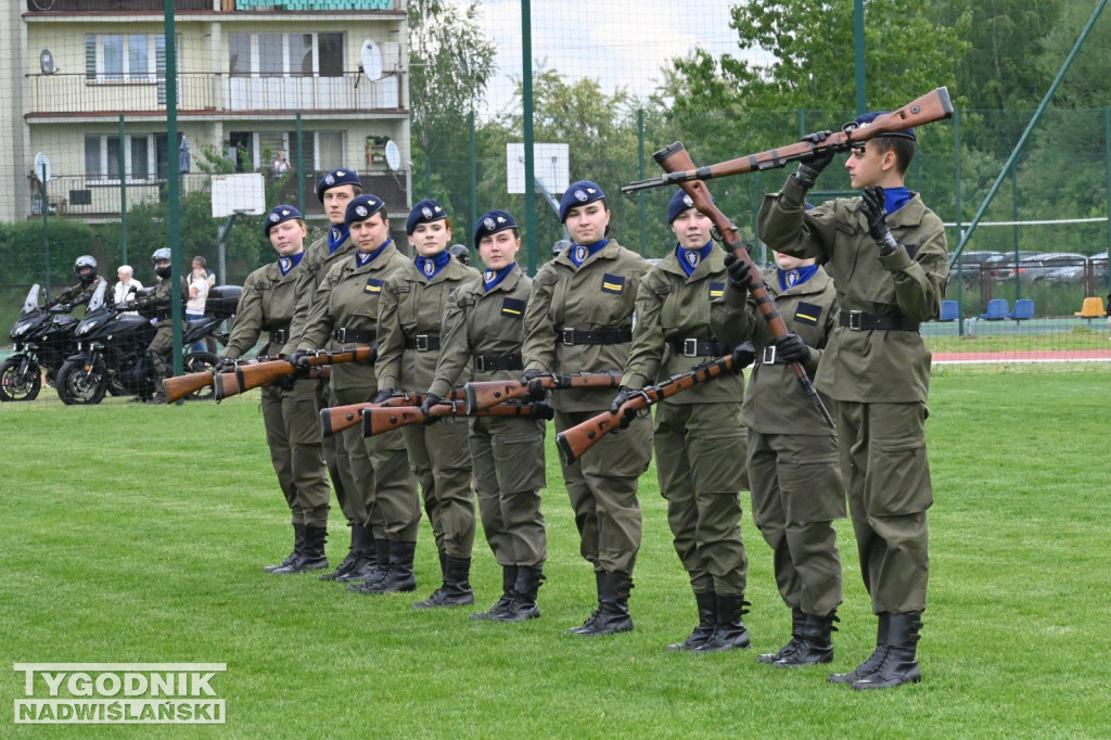 Przysięga terytorialsów w Gorzycach