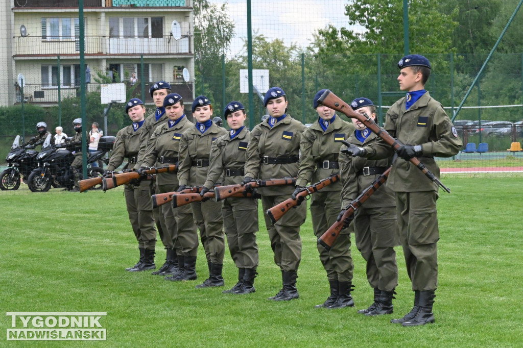 Przysięga terytorialsów w Gorzycach