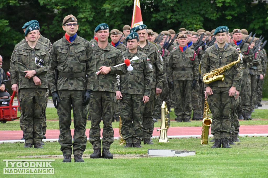 Przysięga terytorialsów w Gorzycach