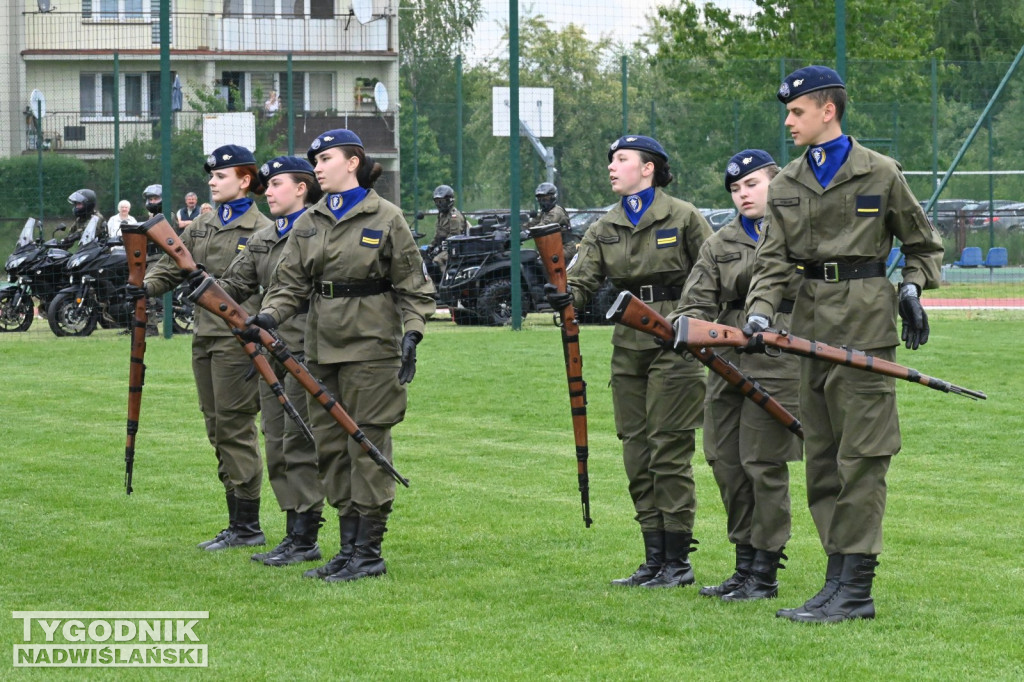 Przysięga terytorialsów w Gorzycach