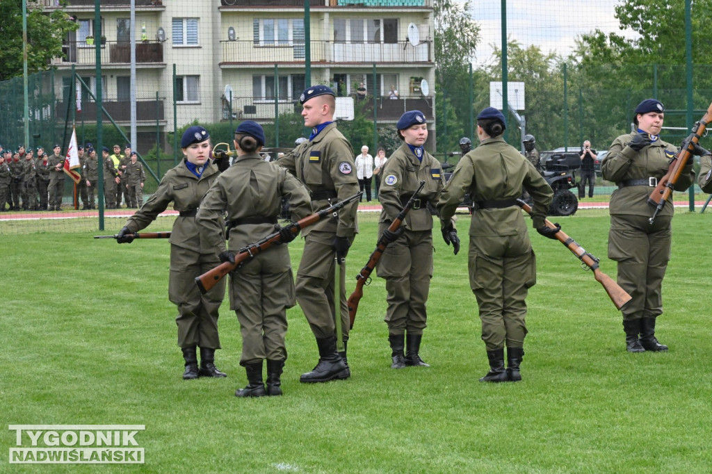 Przysięga terytorialsów w Gorzycach