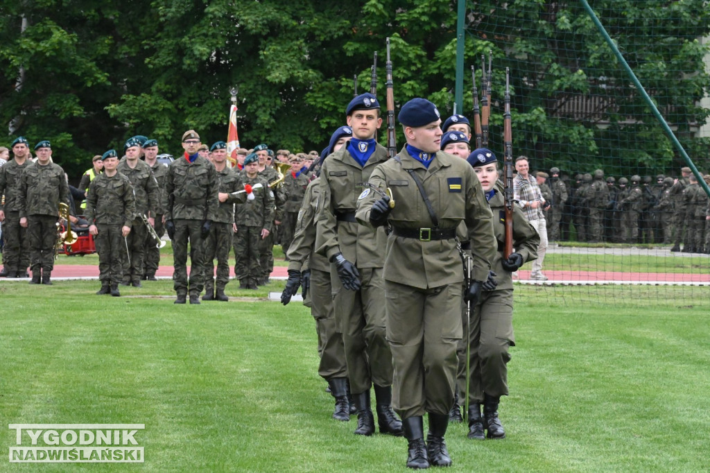 Przysięga terytorialsów w Gorzycach