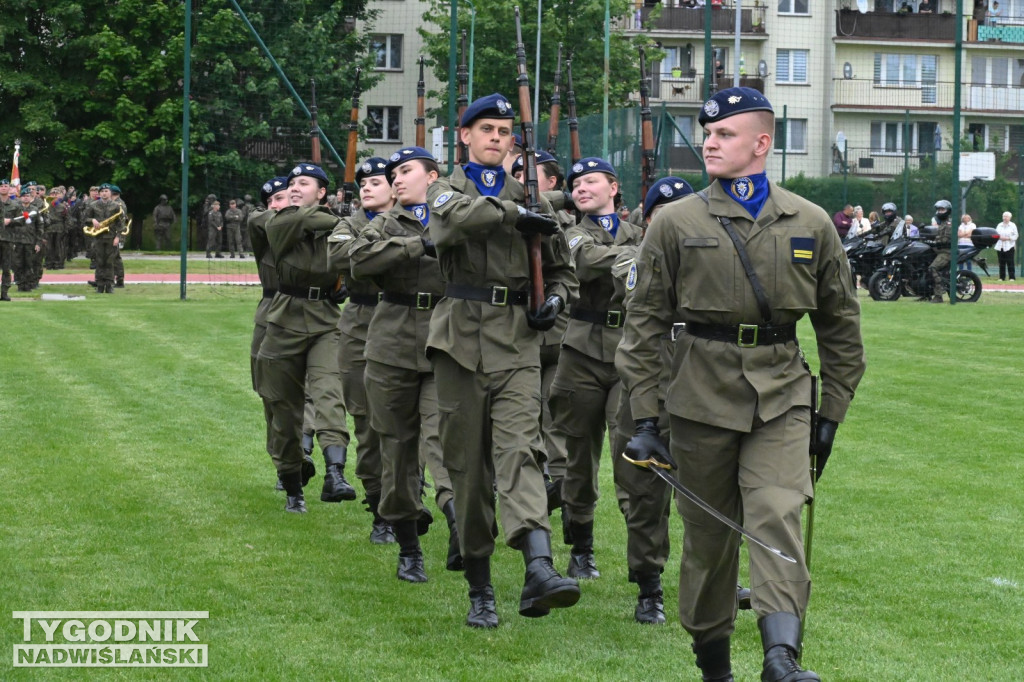 Przysięga terytorialsów w Gorzycach