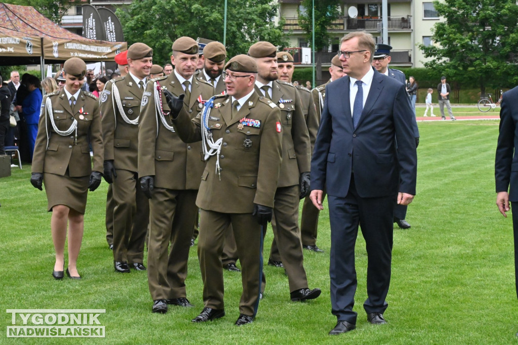 Przysięga terytorialsów w Gorzycach