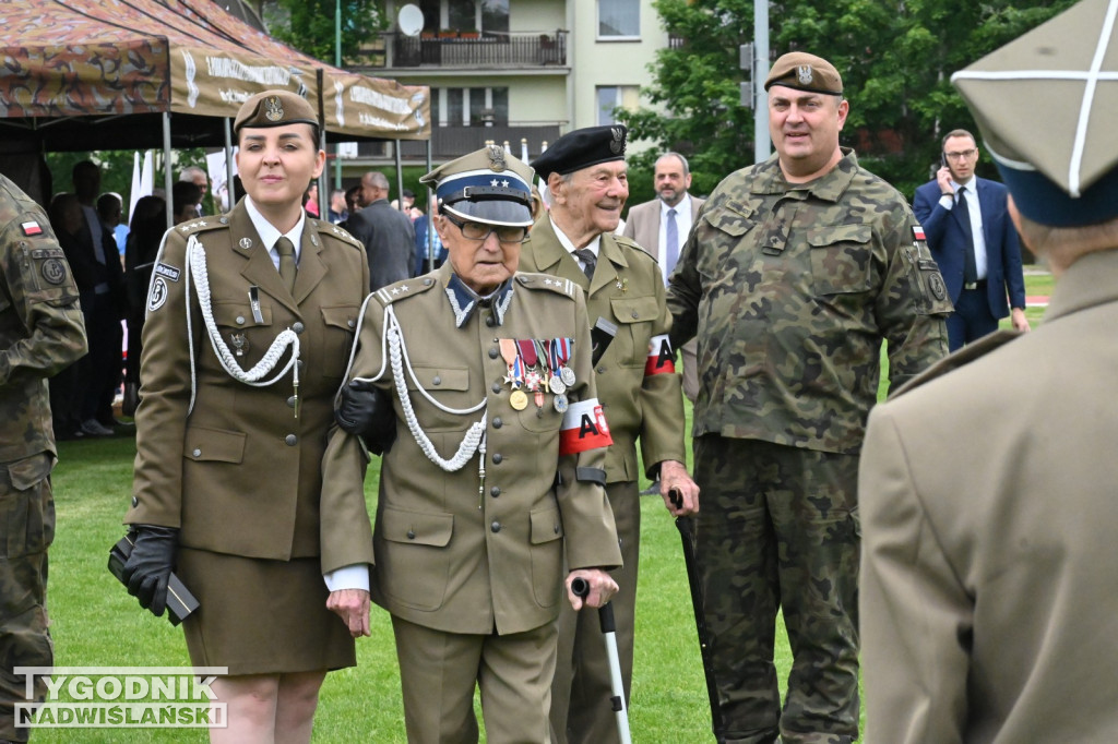Przysięga terytorialsów w Gorzycach