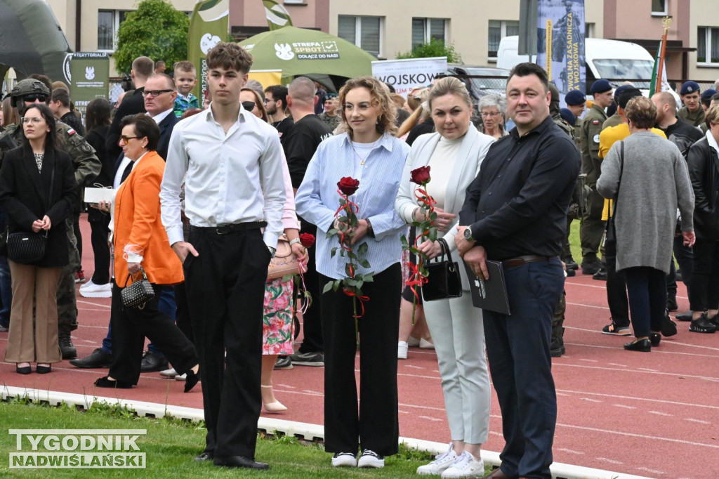 Przysięga terytorialsów w Gorzycach
