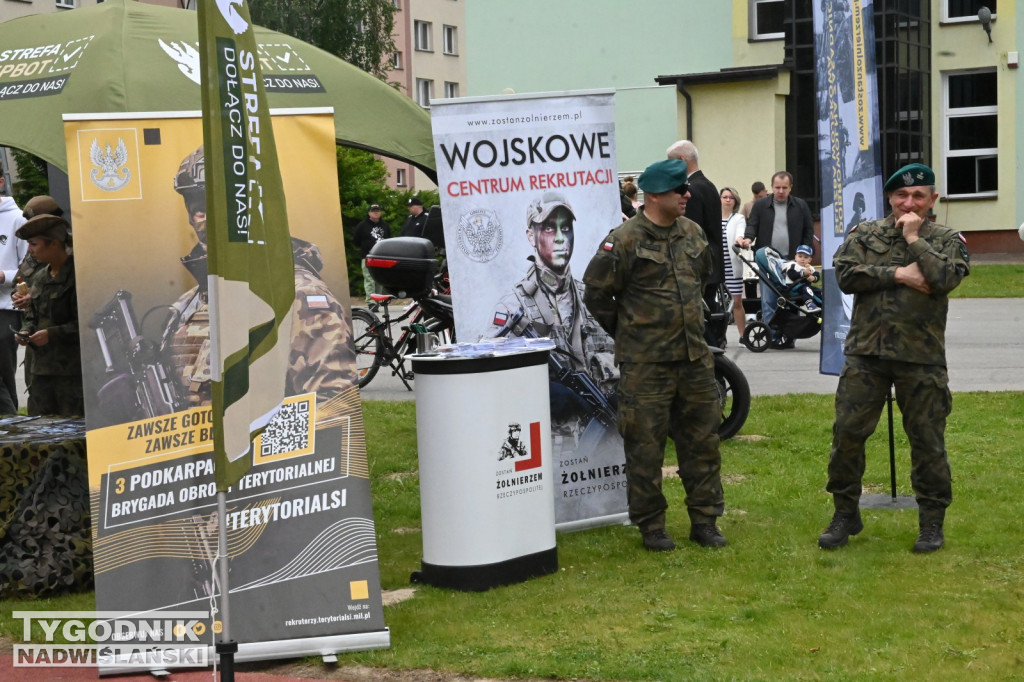 Przysięga terytorialsów w Gorzycach