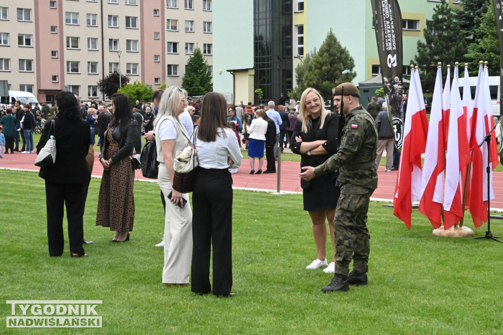 Przysięga terytorialsów w Gorzycach