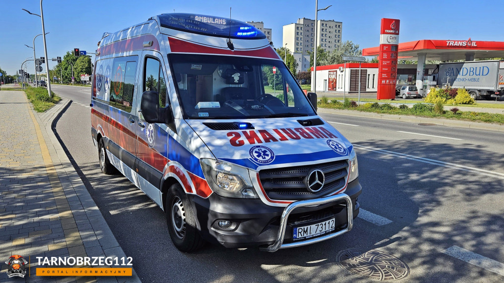 Kolizja drogowa w Tarnobrzegu - 26.05.2025
