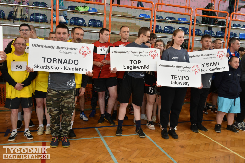 Świętokrzyski Turniej Badmintona Olimpiad Specjalnych