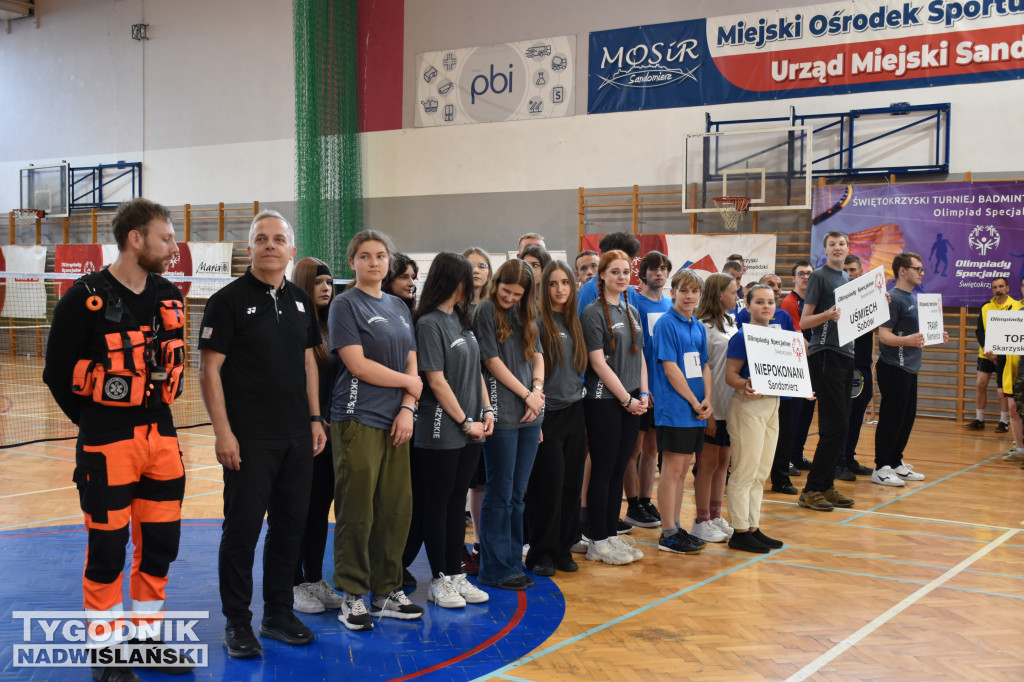 Świętokrzyski Turniej Badmintona Olimpiad Specjalnych