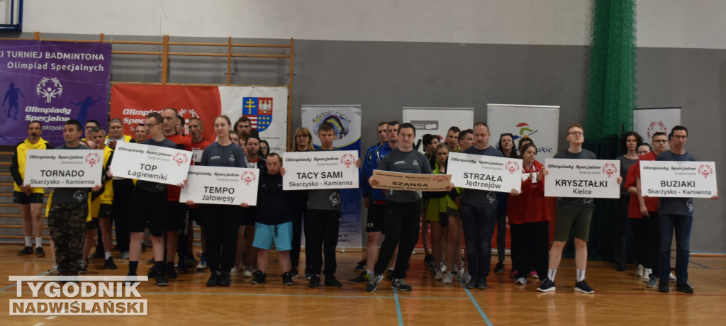 Świętokrzyski Turniej Badmintona Olimpiad Specjalnych