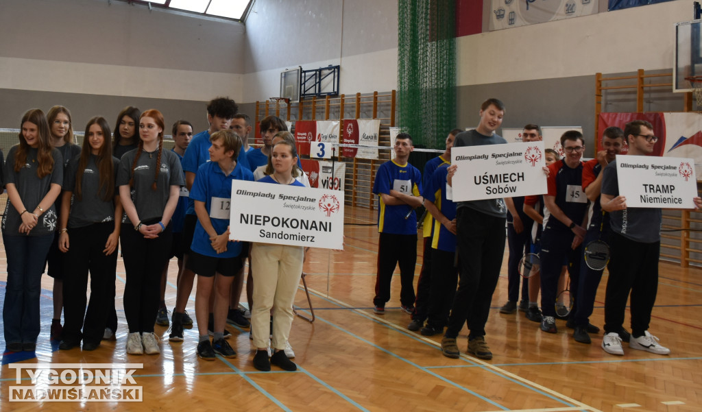 Świętokrzyski Turniej Badmintona Olimpiad Specjalnych