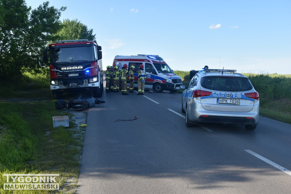 Wypadek w Chmielowie
