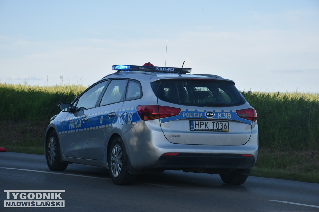 Wypadek w Chmielowie