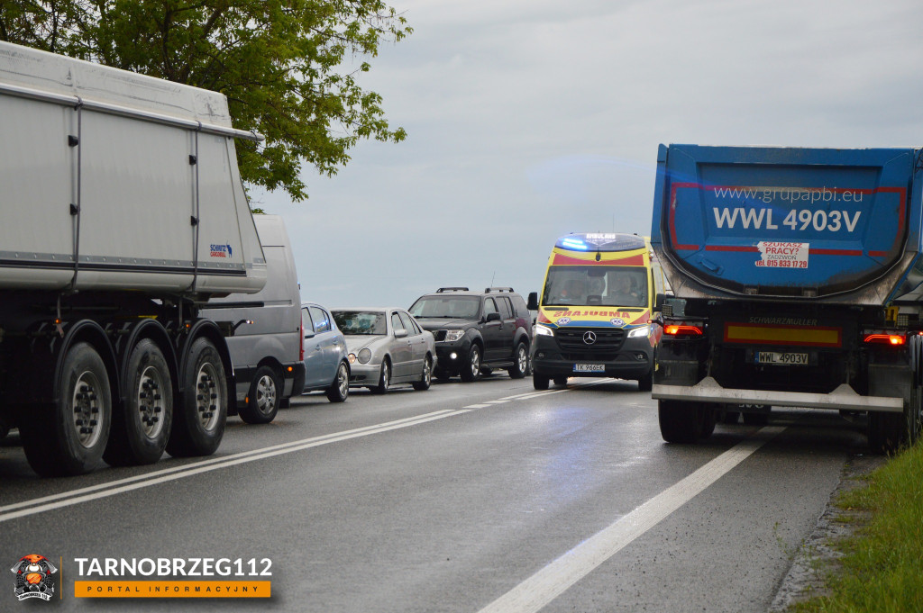 Wypadek w Trześni