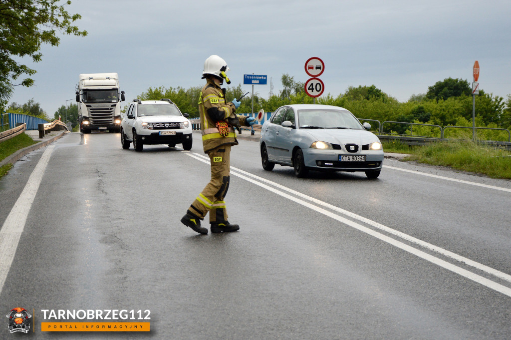 Wypadek w Trześni