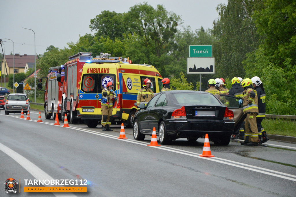 Wypadek w Trześni