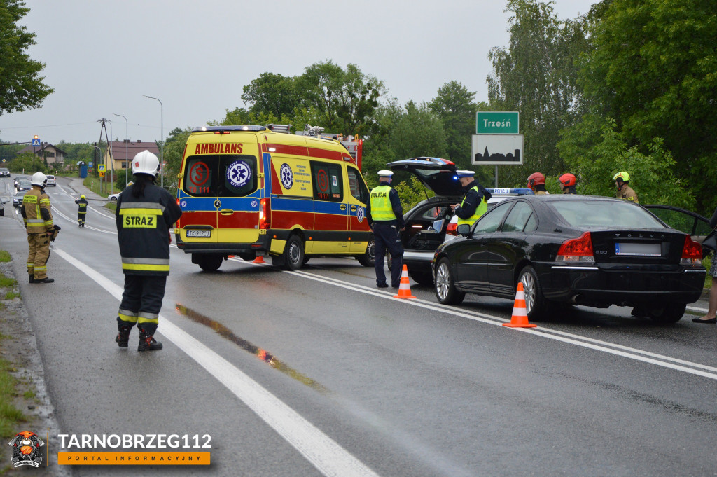 Wypadek w Trześni
