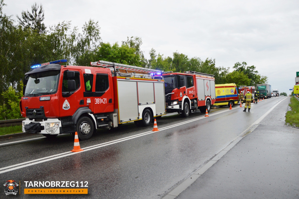 Wypadek w Trześni