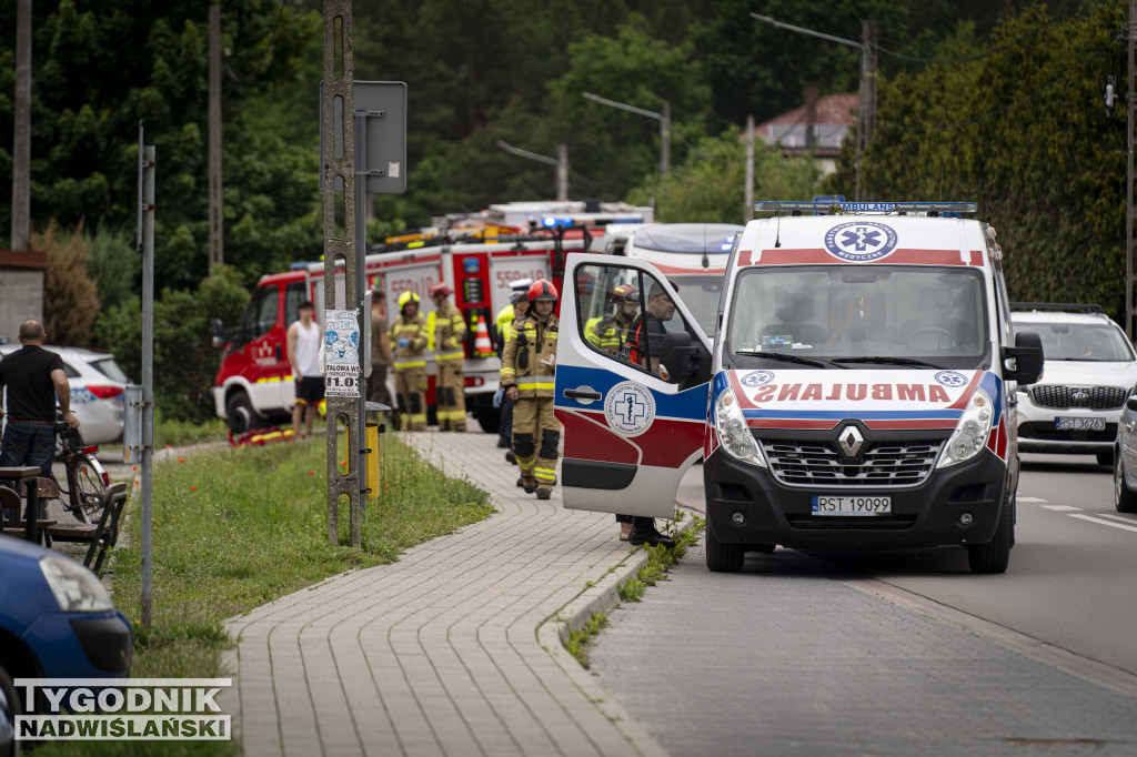 Wypadek w Pysznicy