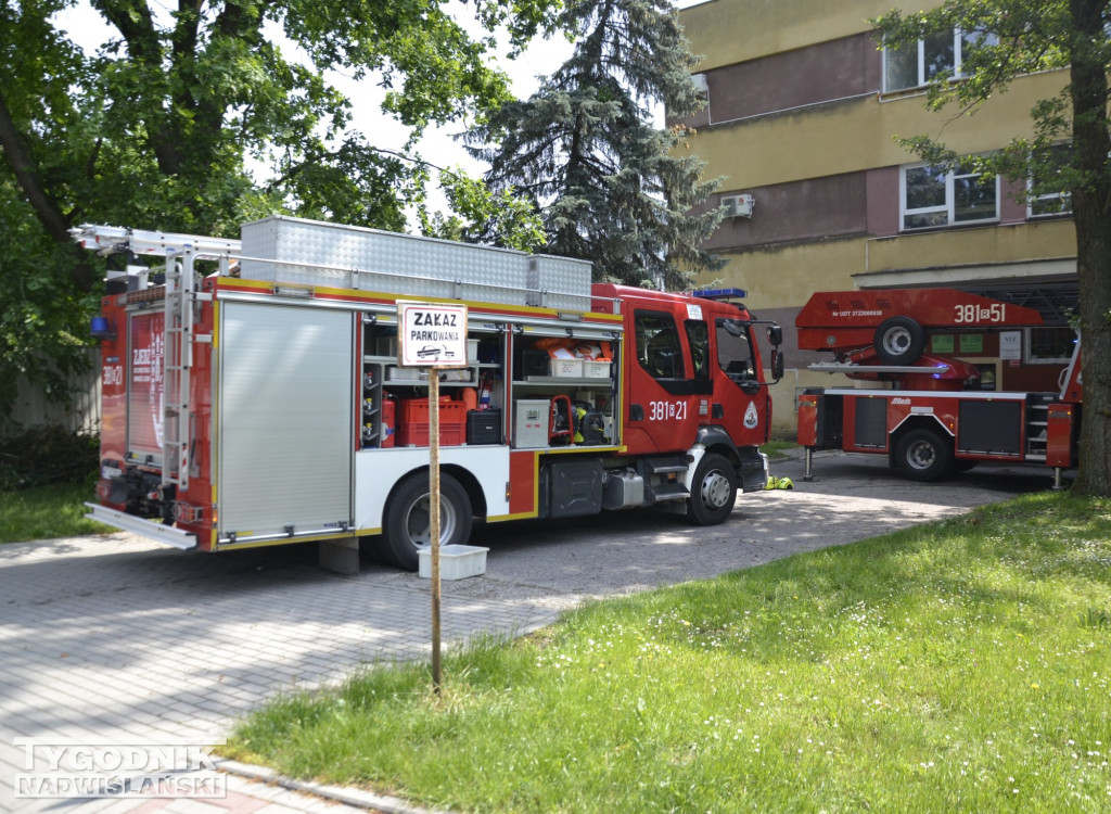 Usuwanie skutków burzy w Tarnobrzegu