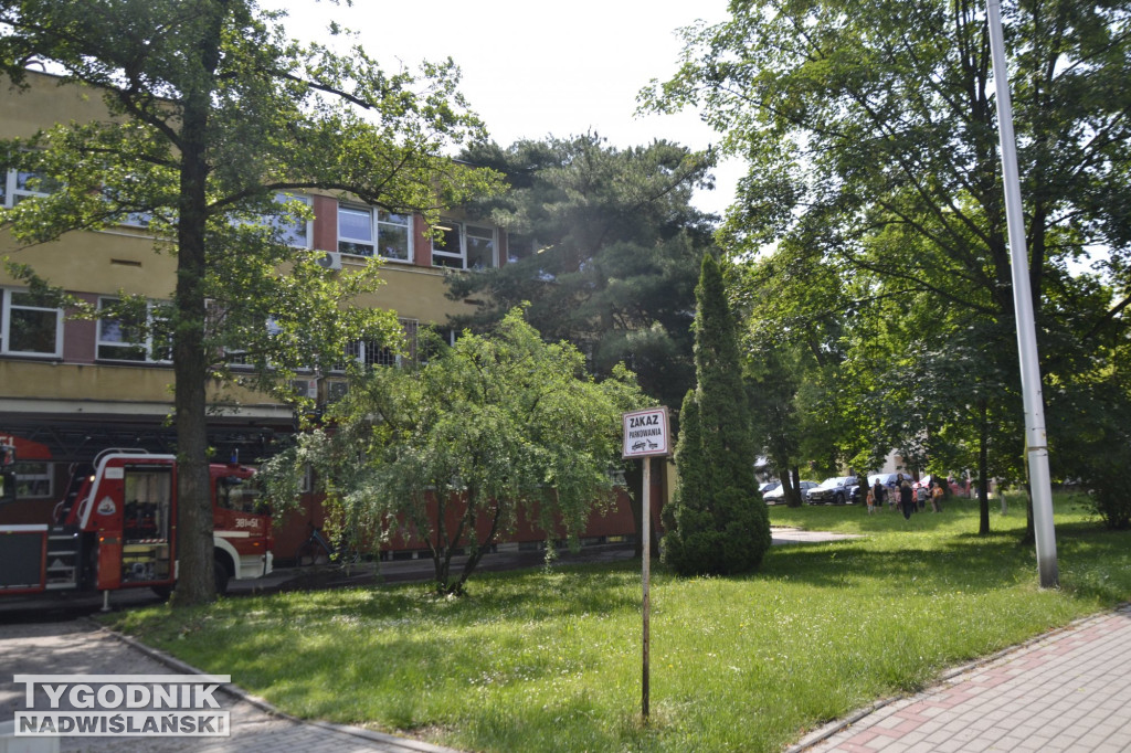 Usuwanie skutków burzy w Tarnobrzegu