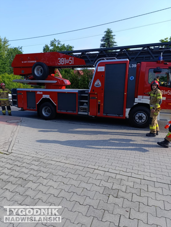 Usuwanie skutków burzy w Tarnobrzegu