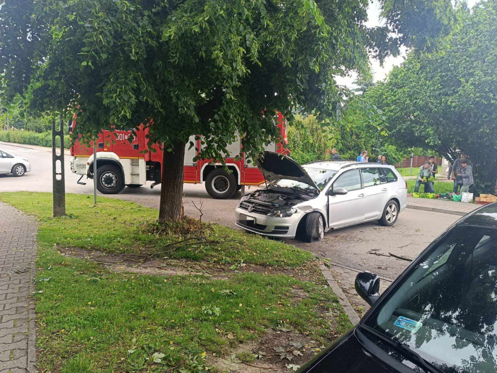 Wypadek w Staszowie (07.06.25 r.)
