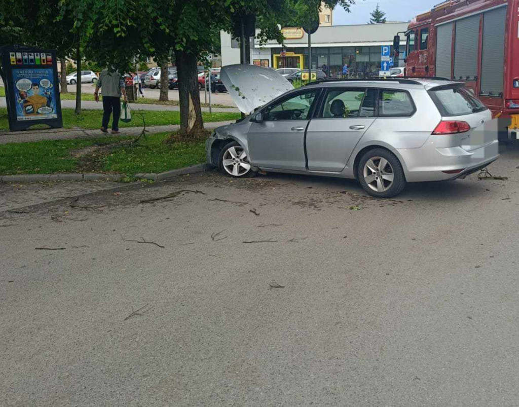 Wypadek w Staszowie (07.06.25 r.)