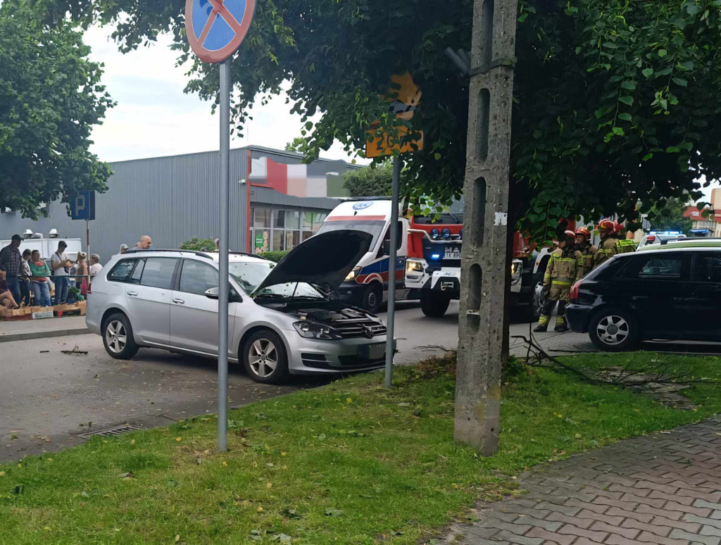 Wypadek w Staszowie (07.06.25 r.)
