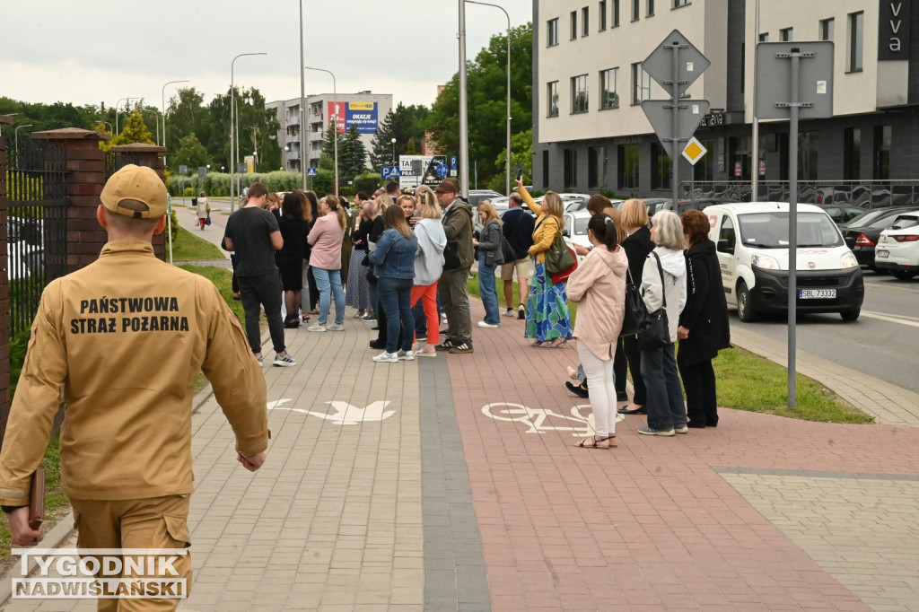 Akcja strażaków w tarnobrzeskim sądzie